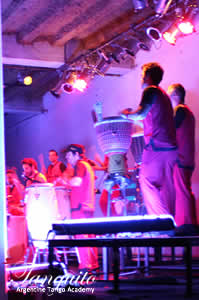 They've been performing for years for a reason - meet la bomba del tiempo, a percussion band performing improvised pieces.