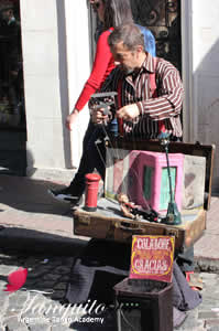 On Sunday, we went to the San Telmo street market, a great occasion to buy local crafts and enjoy original performances.