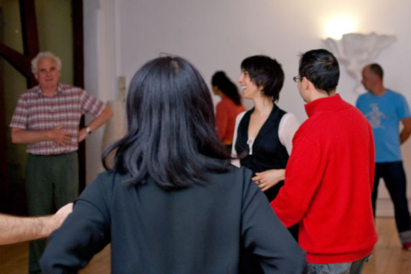 Sampling the atmosphere in our London tango group classes
