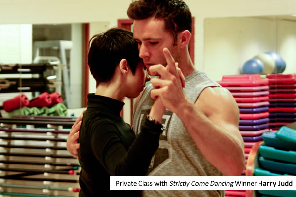 Argentine tango class Harry Judd Strictly Come Dancing